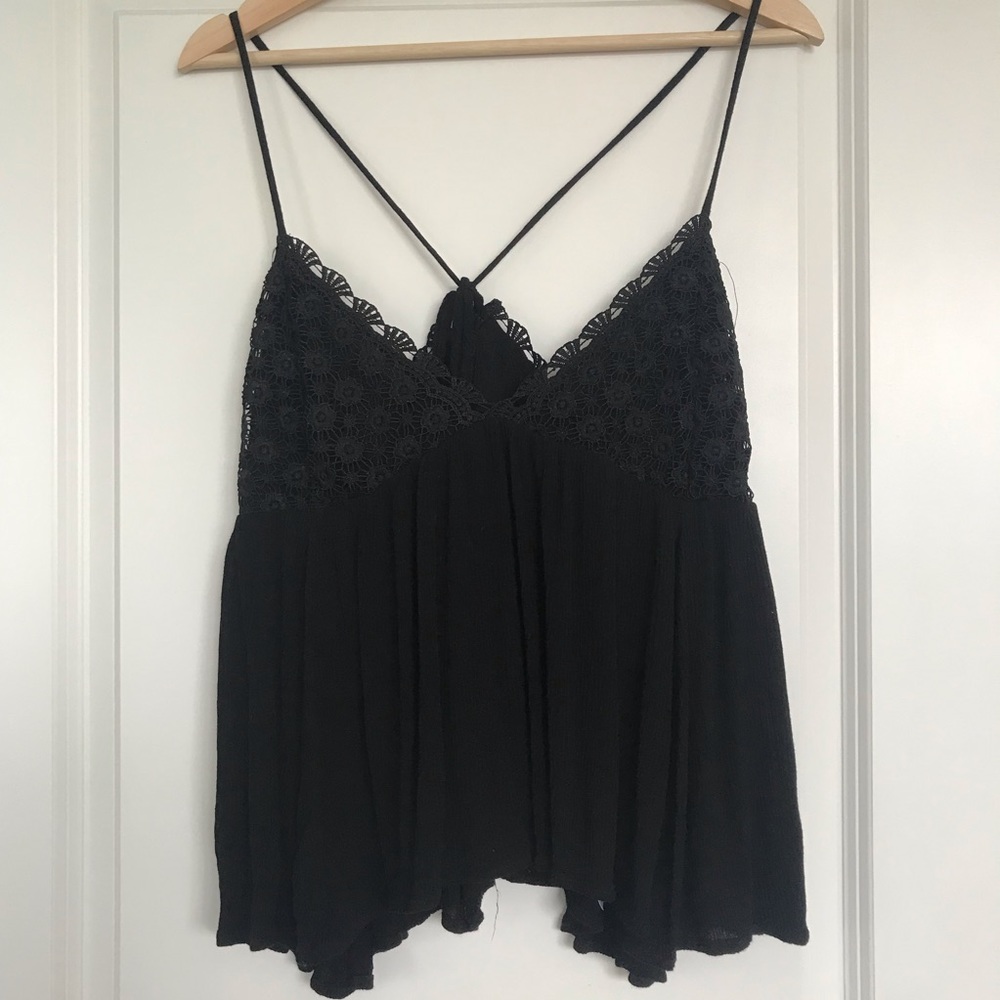 Crochet Daisy Baby Doll Top